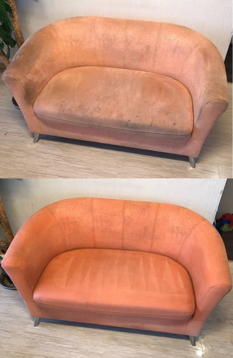 Sofa Cleaning Before and After